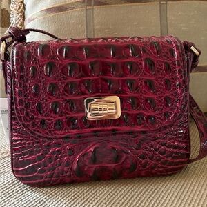 Brahmin Gianna Cherry Locker Crossbody Bag